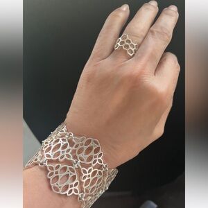 Honeycomb Ring & Bracelet Set